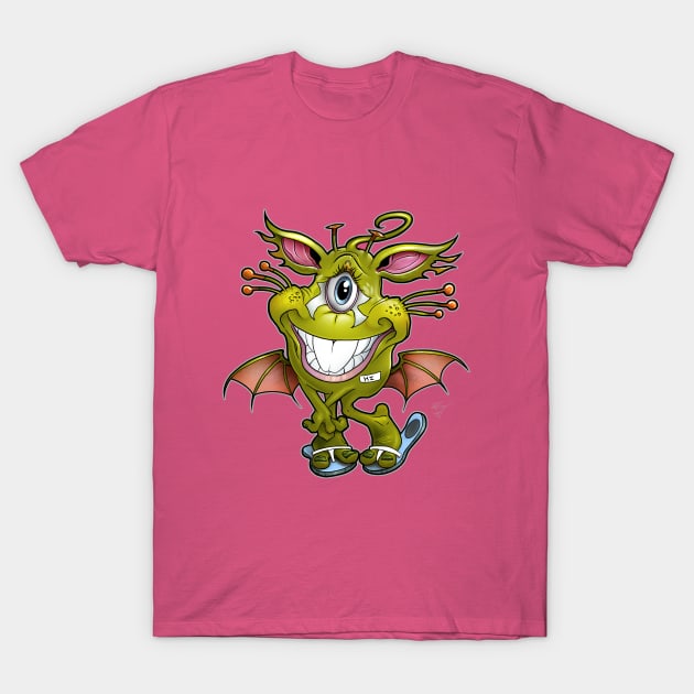 Hi! T-Shirt by RDOWNART